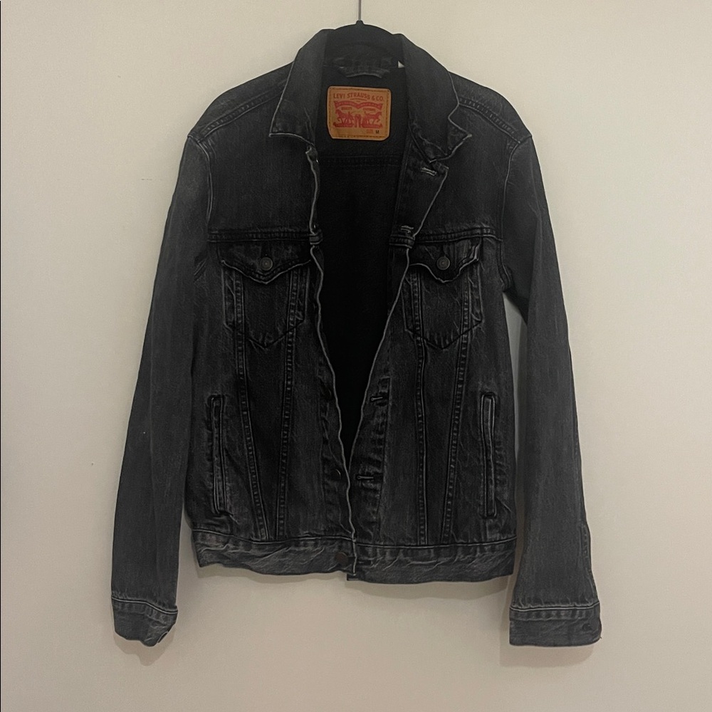 Levi's Charcoal Denim Jacket